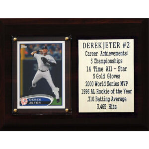 Derek Jeter New York Yankees 6'' x 8'' Plaque