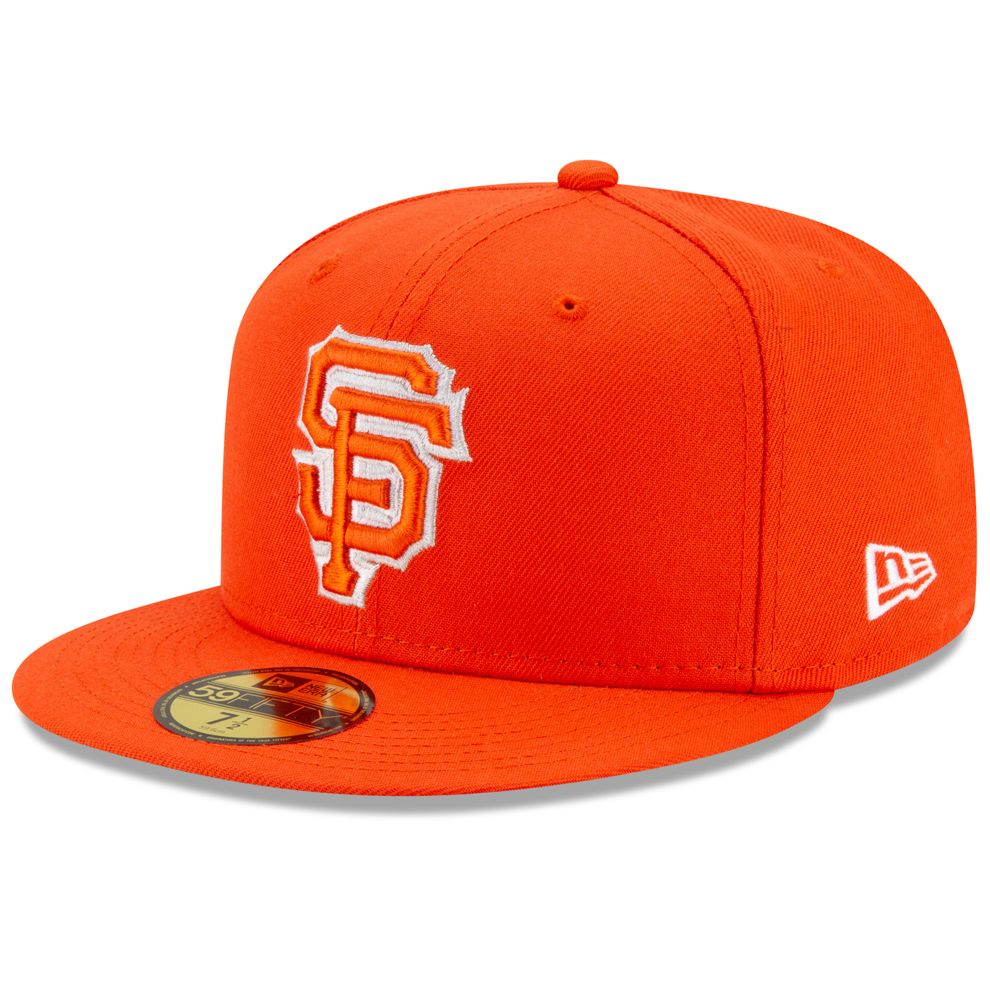 Men's New Era Orange San Francisco Giants 2021 City Connect 59FIFTY Fitted Hat - Image 8