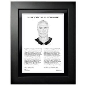 Mark Messier 12'' x 16'' NHL Hockey Hall of Fame Photo