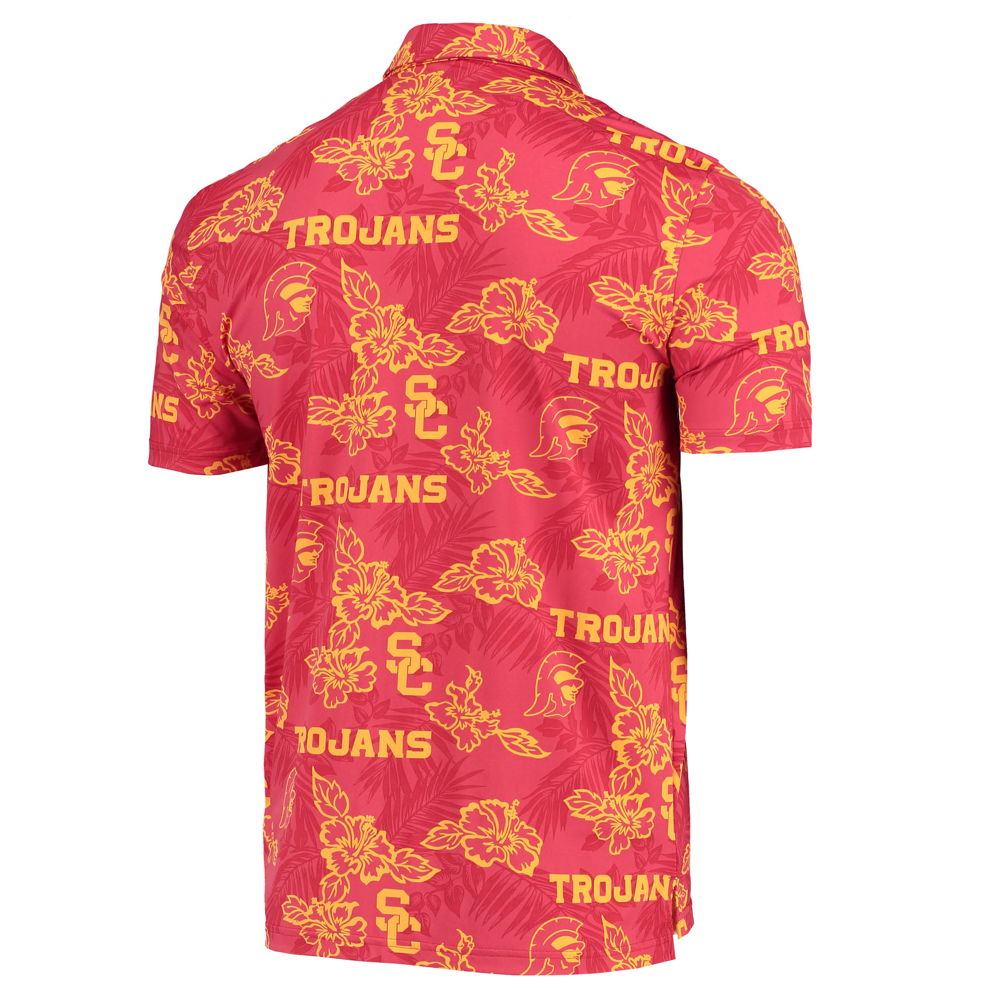 Men's Reyn Spooner Cardinal USC Trojans Performance Polo - Image 7