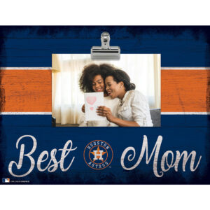 Houston Astros 10.5'' x 8'' Best Mom Clip Frame