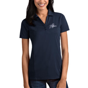 Women's Antigua Navy Jackson State Tigers Tribute Polo
