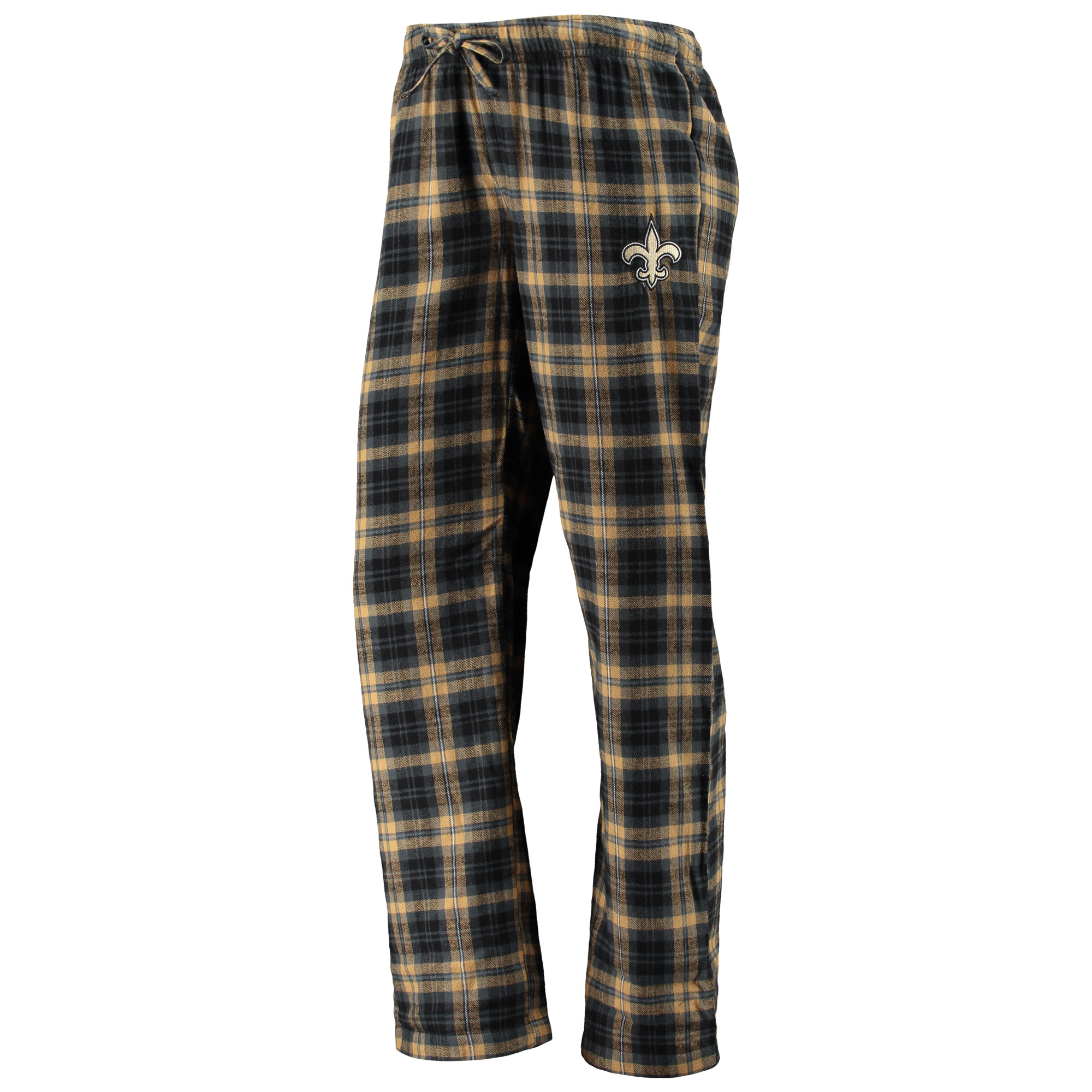 Women's Concepts Sport Black/Gold New Orleans Saints Logo T-Shirt & Pants Set - Image 11