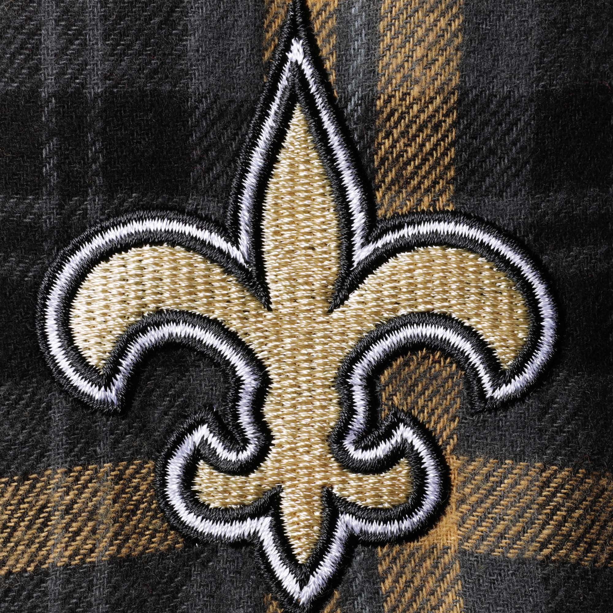 Women's Concepts Sport Black/Gold New Orleans Saints Logo T-Shirt & Pants Set - Image 13