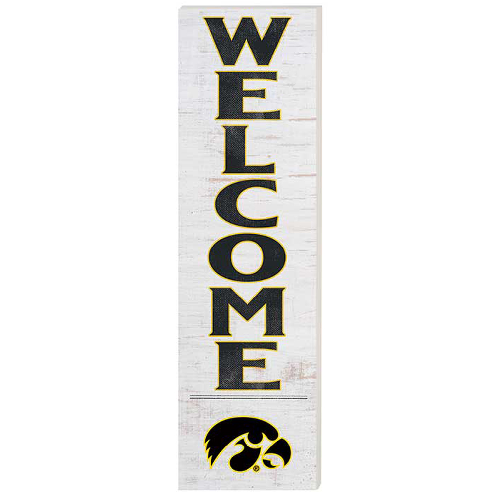 Iowa Hawkeyes 10'' x 35'' Indoor/Outdoor Welcome Sign - Image 5