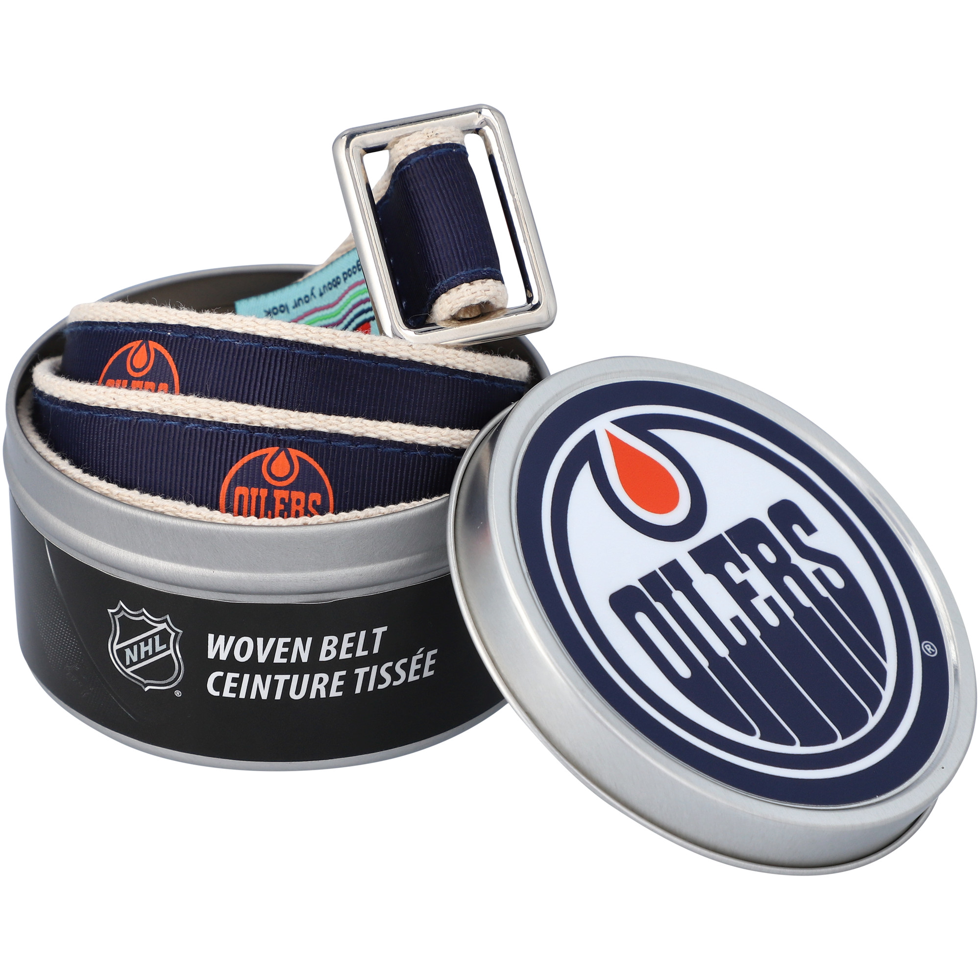 Youth Navy Edmonton Oilers Go-To Belt - Image 3