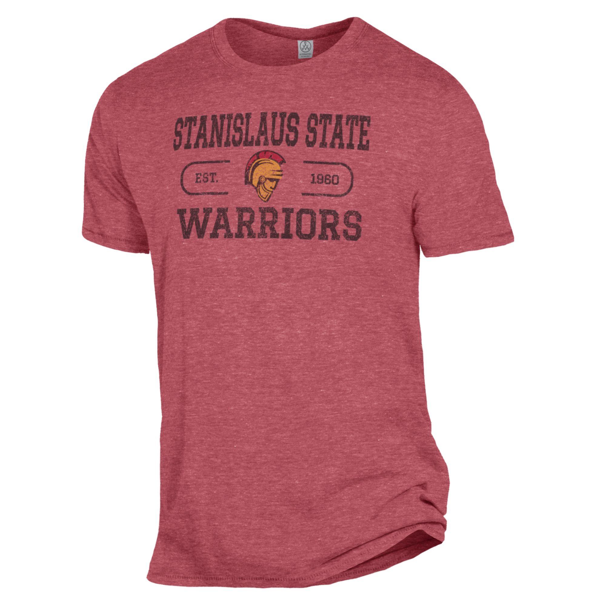 Men's Heathered Red Cal State Stanislaus Warriors The Keeper T-Shirt - Image 7