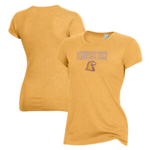 Women's Alternative Apparel Gold Tennessee Tech Golden Eagles Keepsake T-Shirt