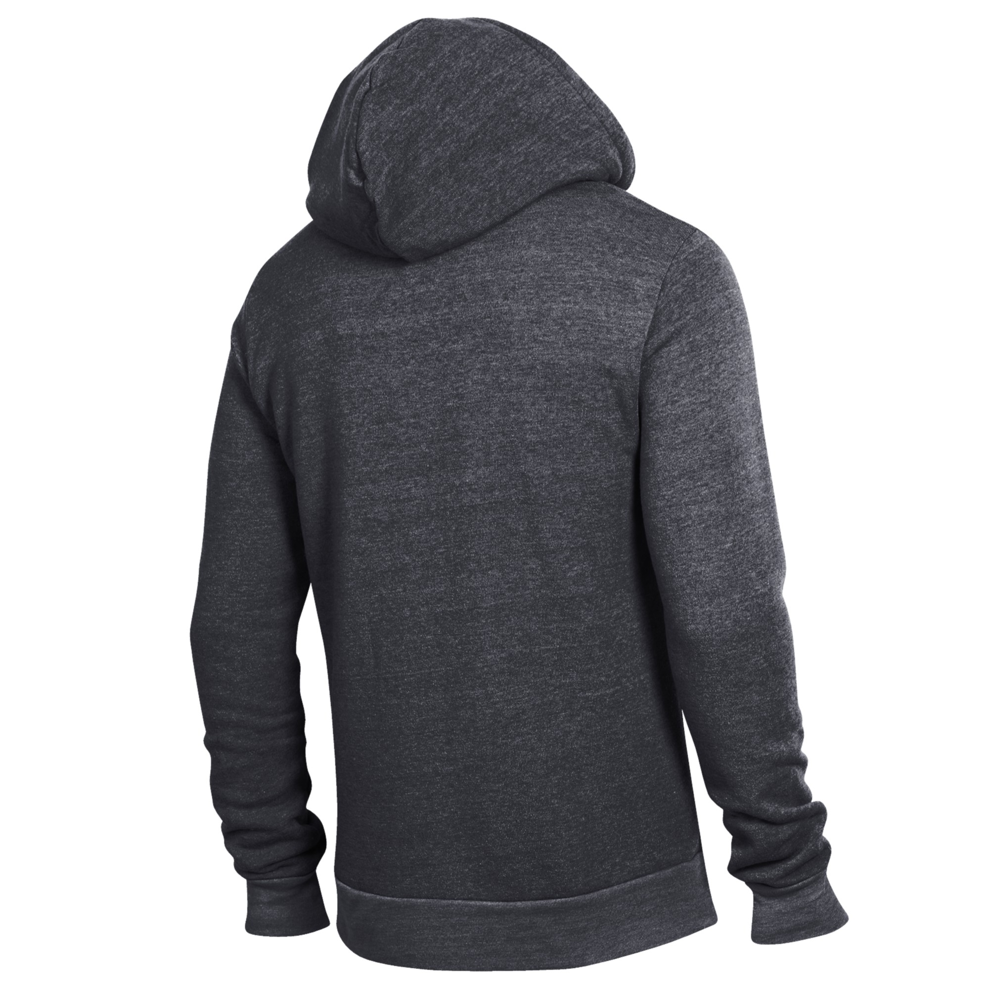 Men's Alternative Apparel Heathered Black VCU Rams Rocky Full-Zip Hoodie - Image 4