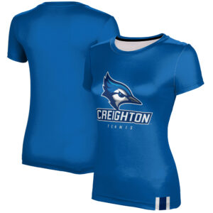 Women's Blue Creighton Bluejays Tennis T-Shirt