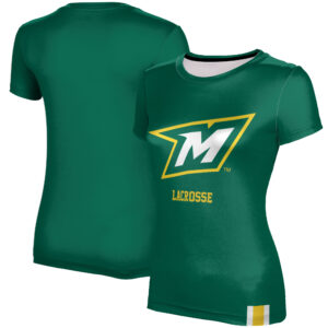 Women's Green McDaniel Green Terror Lacrosse T-Shirt