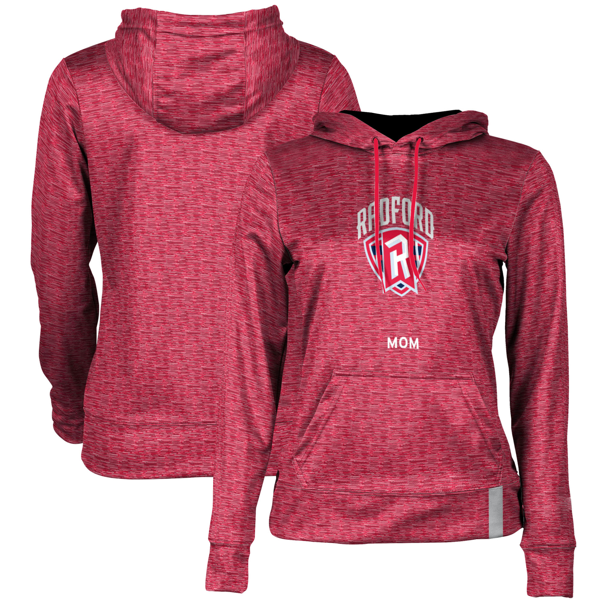 Women's Red Radford Highlanders Mom Pullover Hoodie - Image 5