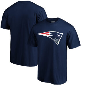 Men's Navy New England Patriots Primary Logo T-Shirt