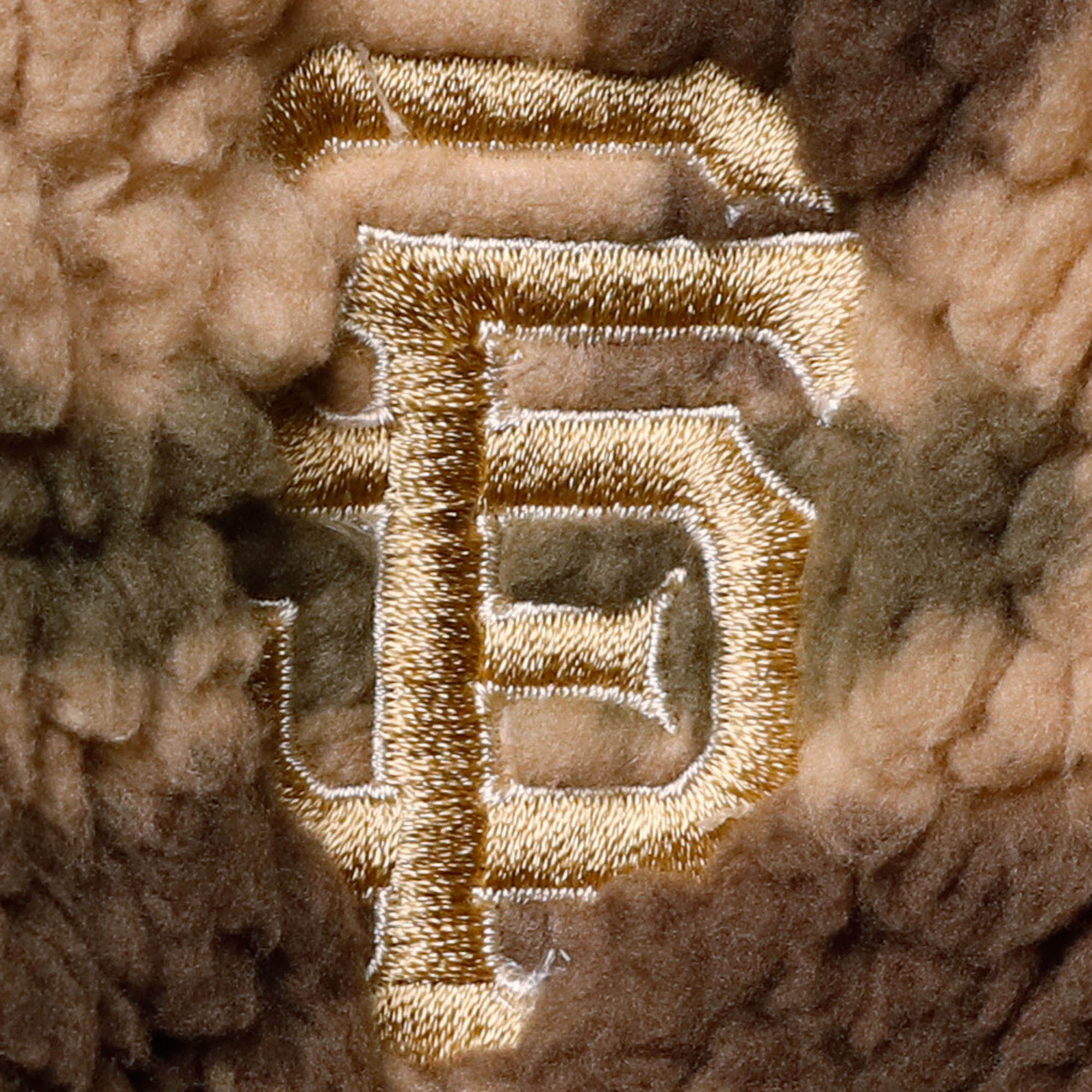 Women's G-III 4Her by Carl Banks Camo San Francisco Giants Sherpa Quarter-Zip Jacket - Image 9
