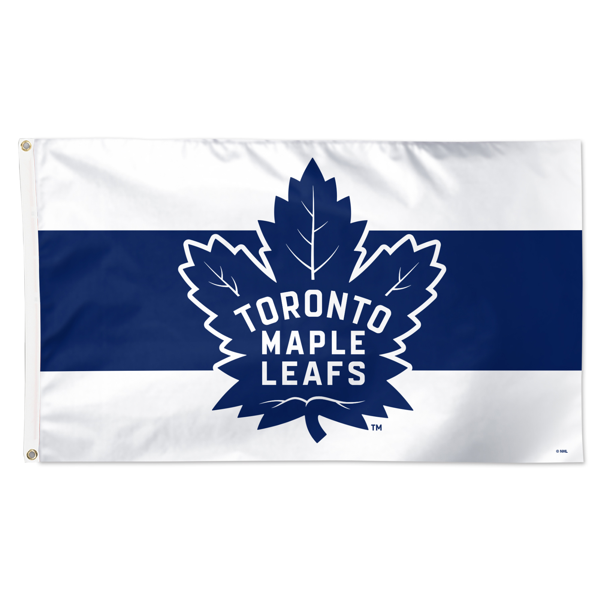 WinCraft Toronto Maple Leafs 3' x 5' Horizontal Stripe Deluxe Single-Sided Flag