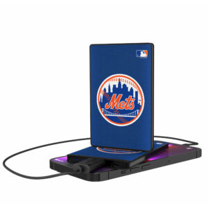 New York Mets 2500 mAh Solid Design Credit Card Powerbank