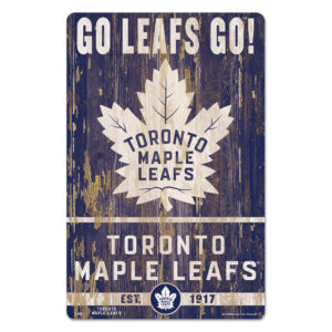 WinCraft Toronto Maple Leafs 11'' x 17'' Slogan Wood Sign