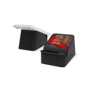 Harrison Burton 5-Watt Fastcar Design Wireless Charging Station and Bluetooth Speaker
