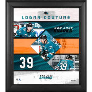 Logan Couture San Jose Sharks Framed 15" x 17" Stitched Stars Collage