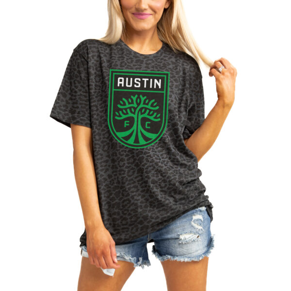 Women's Gameday Couture Leopard Austin FC T-Shirt