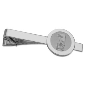 Silver Shelton State Buccaneers Logo Tie Bar