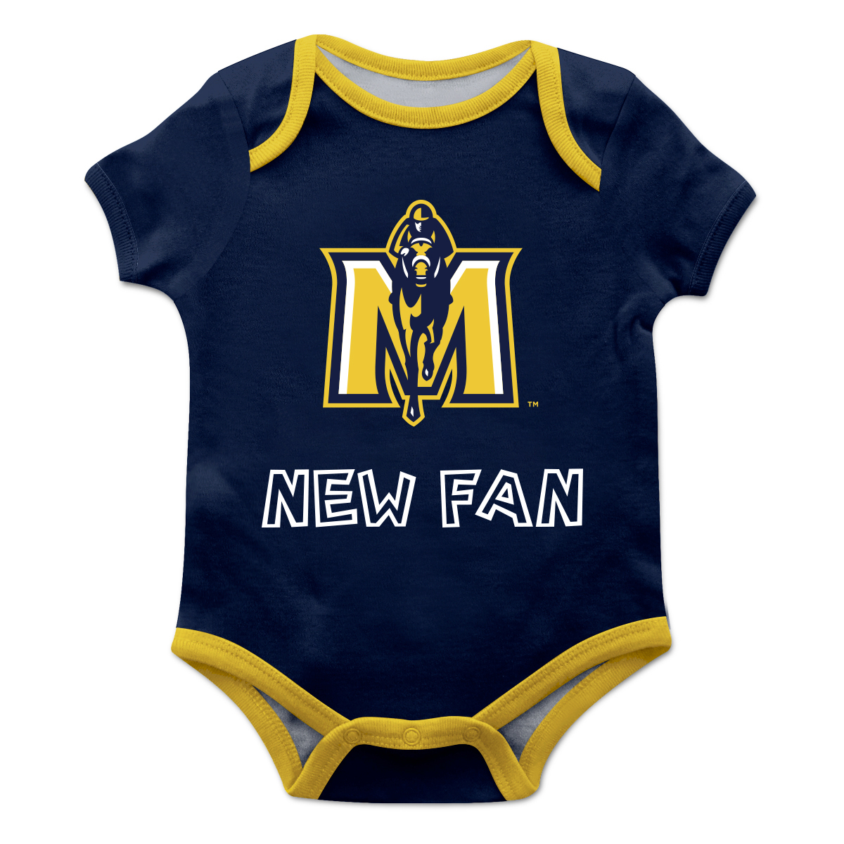 Infant Navy Murray St. Racers New Fan Bodysuit