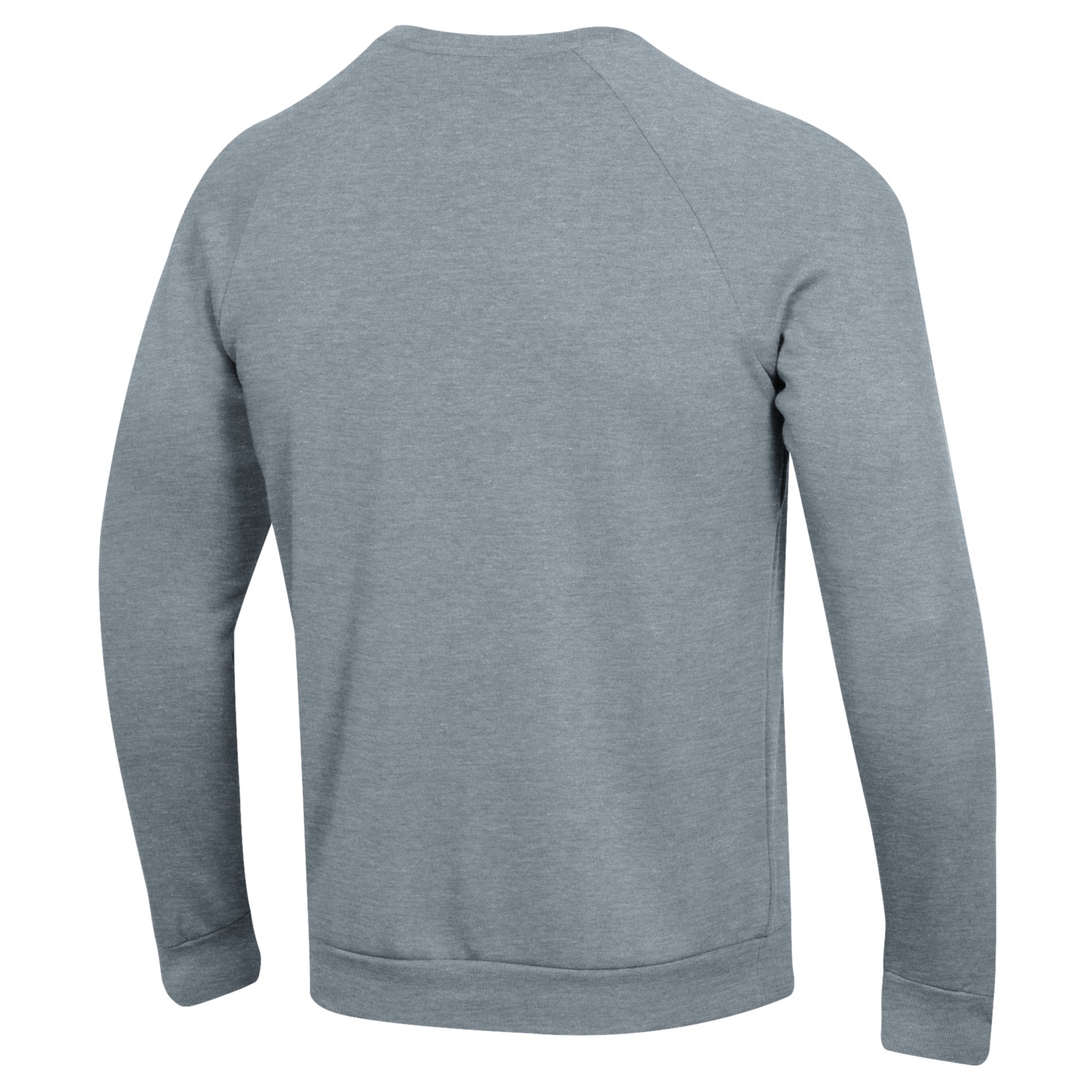 Men's Under Armour Gray Colorado State Rams Softball All Day Arch Fleece Pullover Sweatshirt - Image 4