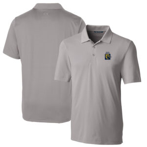 Men's Cutter & Buck Gray FIU Panthers Big & Tall Forge Stretch Polo