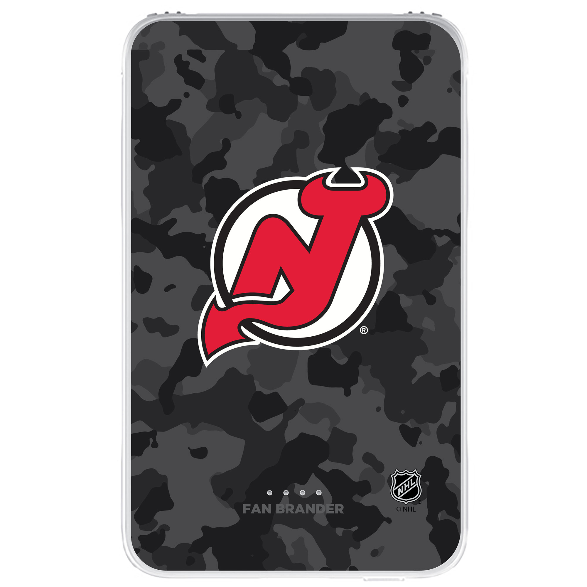 New Jersey Devils Urban Camo Design 10000 mAh Portable Power Pack - Image 7