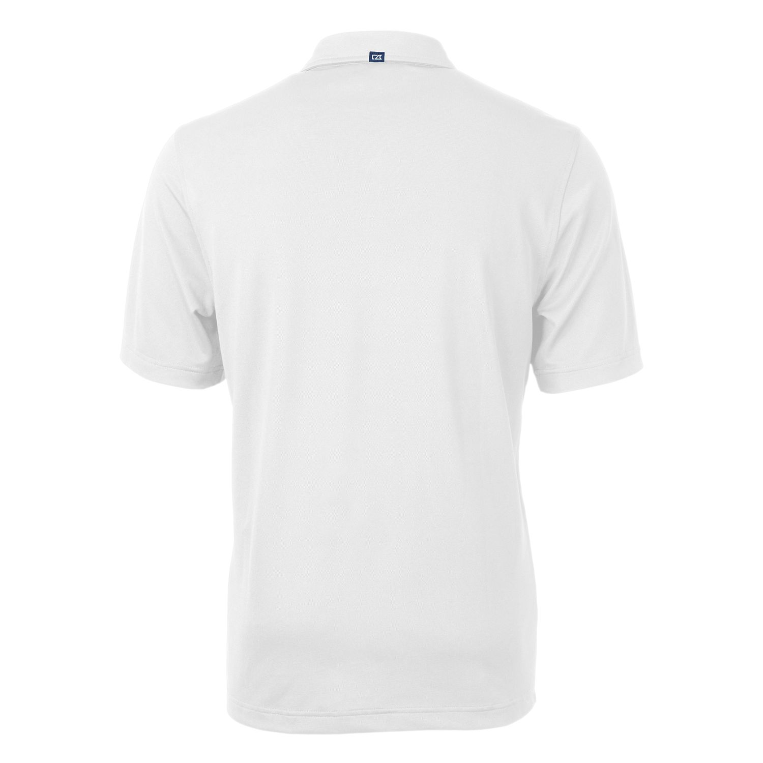 Men's Cutter & Buck White Los Angeles Chargers Throwback Logo Virtue Eco Pique Recycled Polo - Image 7