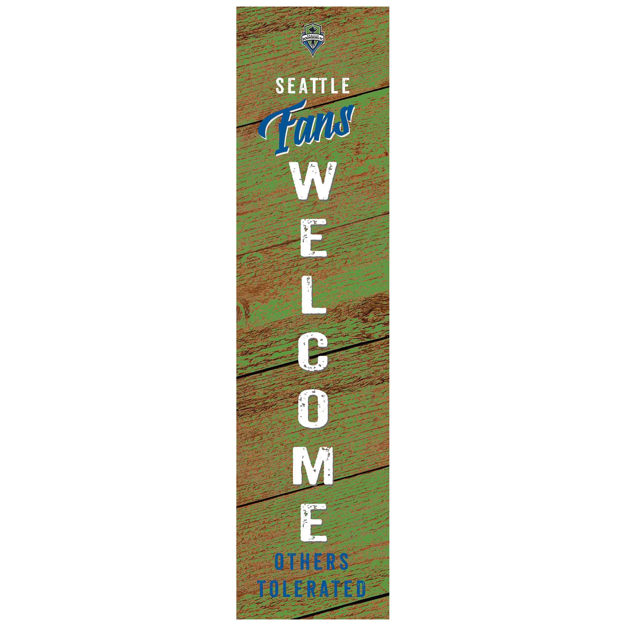 Seattle Sounders FC 48'' Fan Welcome Leaner