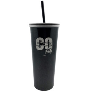 Colorado Avalanche 24oz. Onyx Skinny Tumbler