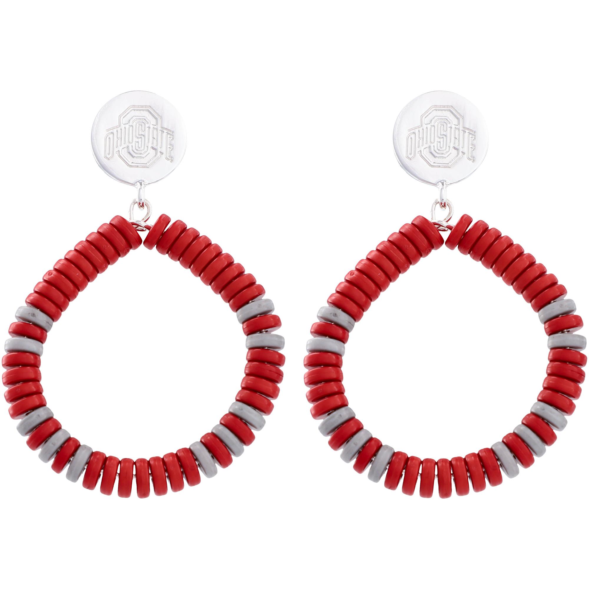 Ohio State Buckeyes Raya Earrings - Image 2
