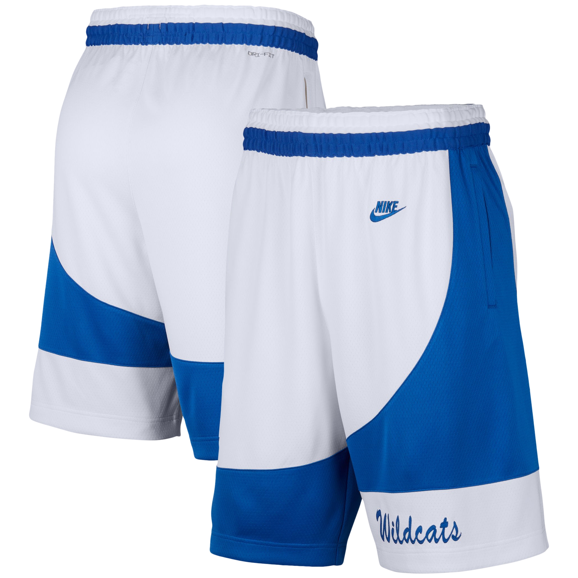 Men's Nike White Kentucky Wildcats Limited Performance Shorts - Image 2