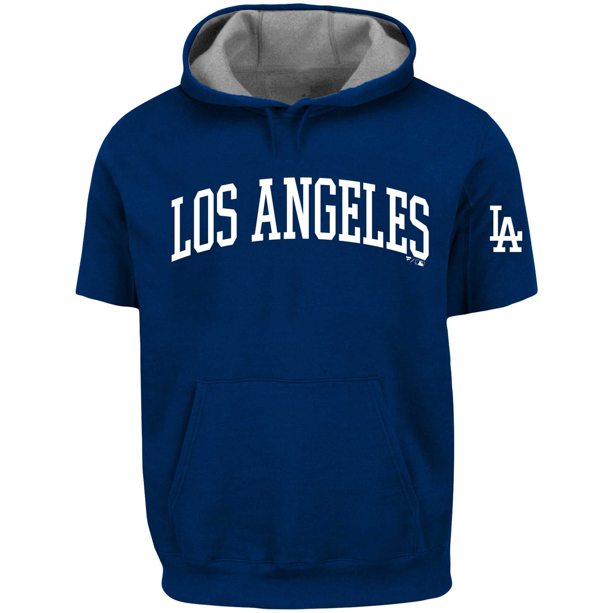 Men's Profile Mookie Betts Royal Los Angeles Dodgers Big & Tall Fleece Short Sleeve Hoodie - Image 3