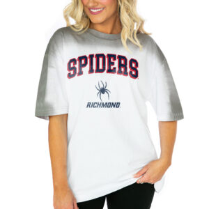 Women's Gameday Couture  White Richmond Spiders Interception Oversized T-Shirt