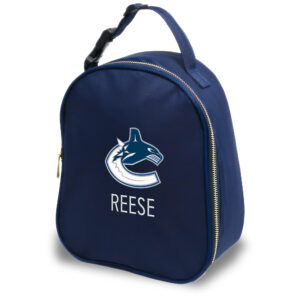 Chad & Jake  Navy Vancouver Canucks Personalized Insulated Lunchbox