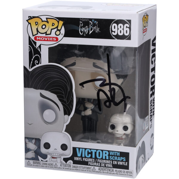 Johnny Depp Corpse Bride Autographed Victor with Scraps #986 Funko Pop! Vinyl Figure - BAS - Image 11
