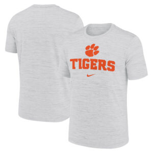 Men's Nike White Clemson Tigers Primetime Velocity T-Shirt