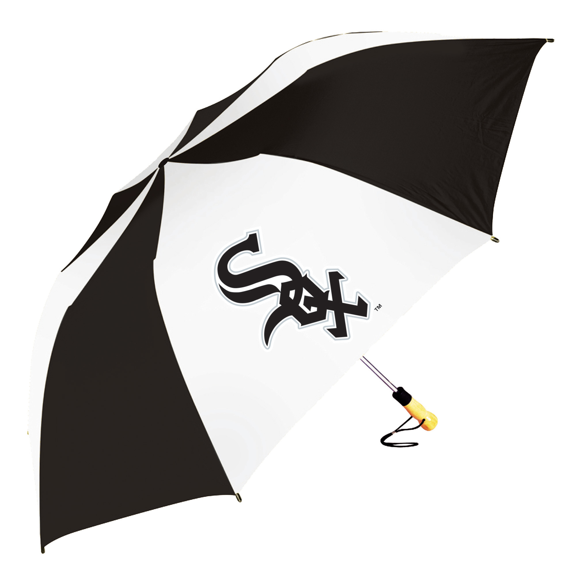 Chicago White Sox 58" Big Storm Oversized Auto Open Folding Umbrella