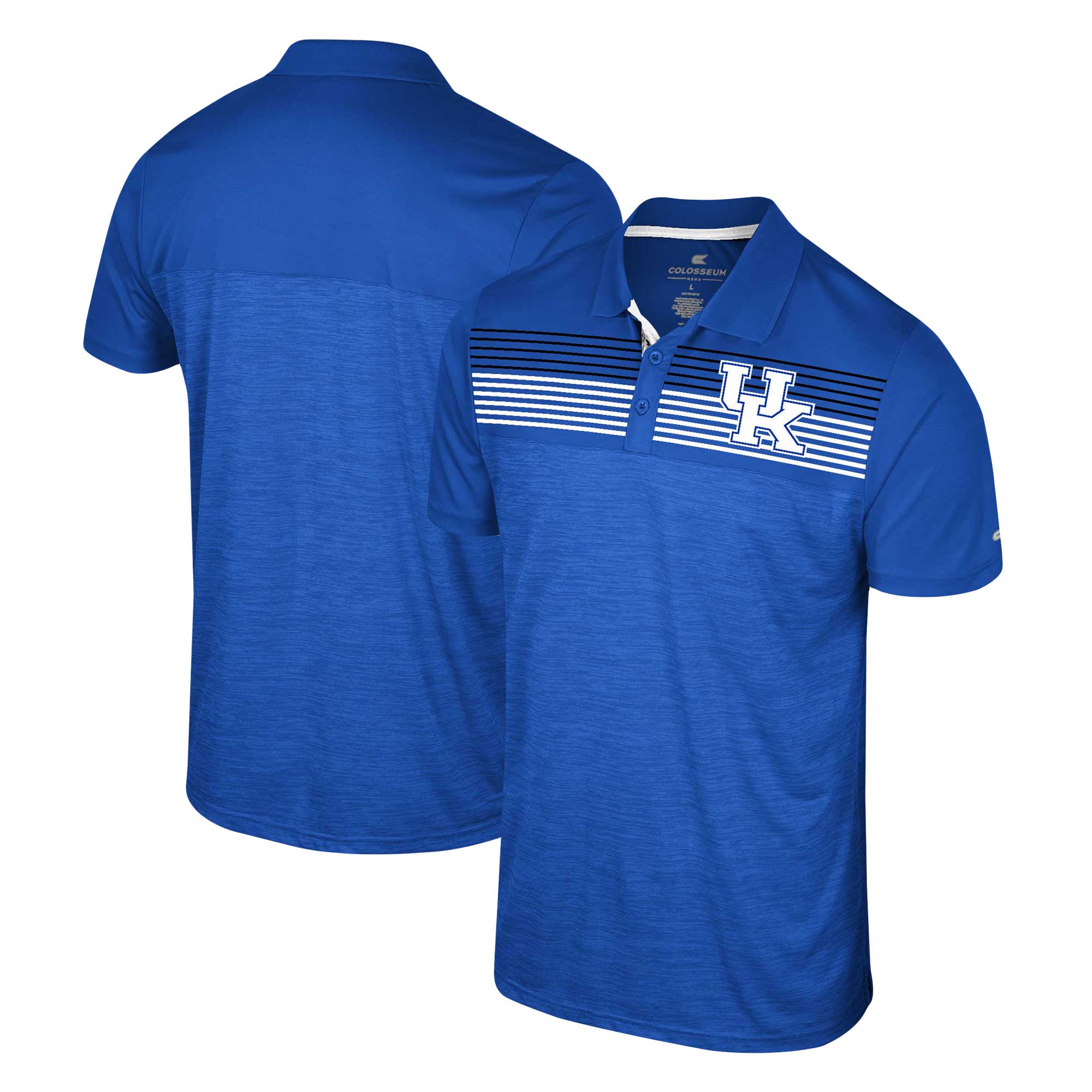 Men's Colosseum Royal Kentucky Wildcats Big & Tall Langmore Polo