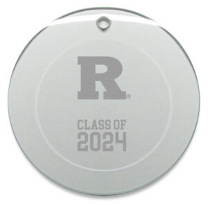Rutgers Scarlet Knights Class of 2024 3'' x 3'' Circle Ornament