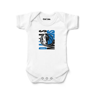 Newborn & Infant Chad & Jake  White Dallas Mavericks Dual Bodysuit