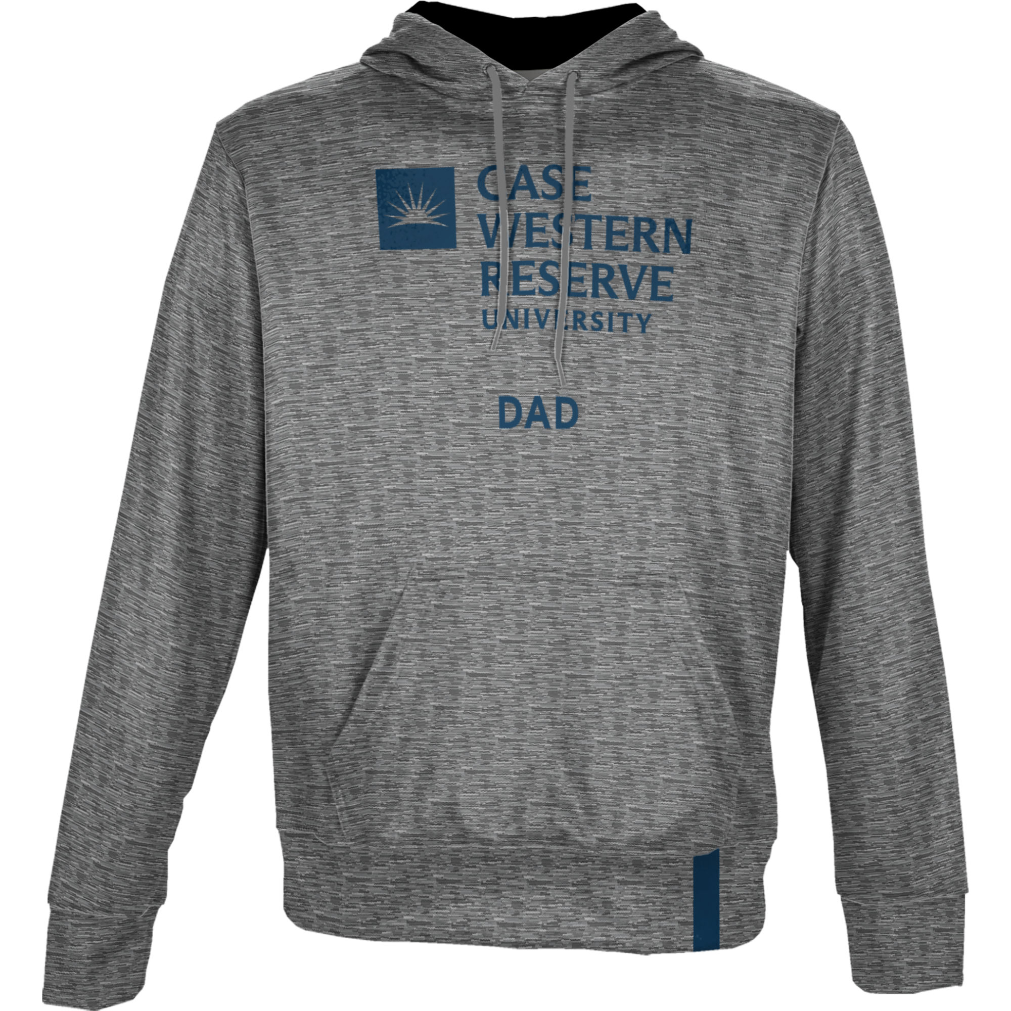 Men's ProSphere Gray Case Western Reserve Spartans Dad Logo Pullover Hoodie - Image 3