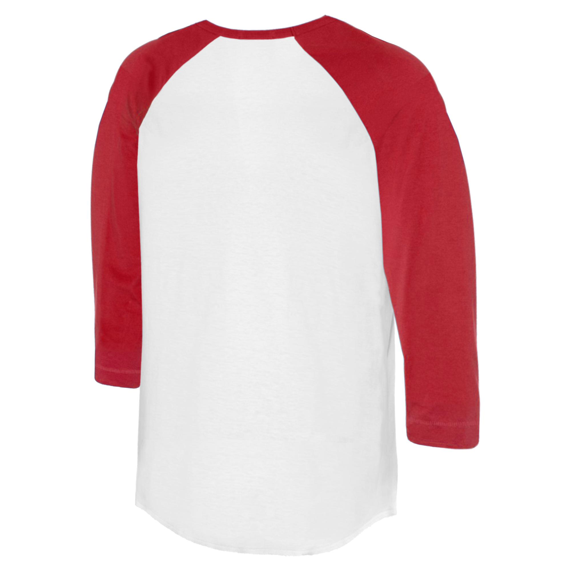 Unisex Tiny Turnip White/Red Philadelphia Phillies Mermaid 3/4-Sleeve Raglan T-Shirt - Image 4