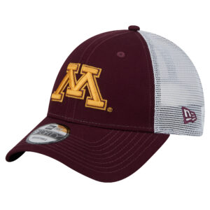 Men's New Era  Maroon Minnesota Golden Gophers Trucker 9FORTY Adjustable Hat