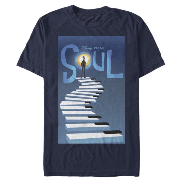 Men's Mad Engine Navy Soul Poster Graphic T-Shirt