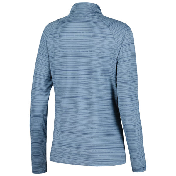Women's adidas Navy/Blue THE PLAYERS Ultimate365 Raglan Quarter-Zip Top - Image 8