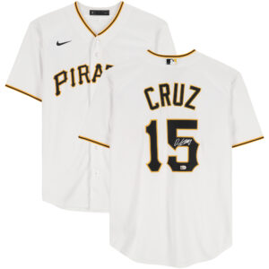Oneil Cruz Pittsburgh Pirates Autographed White Nike Replica Jersey