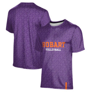 Men's ProSphere  Purple Hobart & William Smith Colleges Volleyball T-Shirt